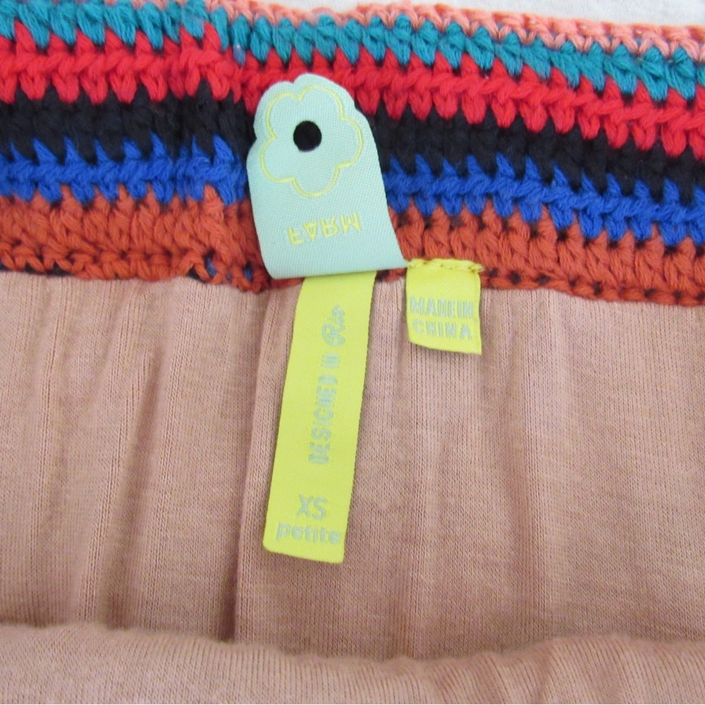 Chevron Patterned Multicolor Skirt - image 4